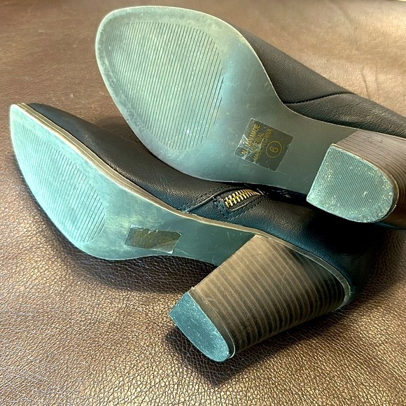 Charlotte Russe ankle boots / heeled booties - size 6, black - Picture 7 of 14